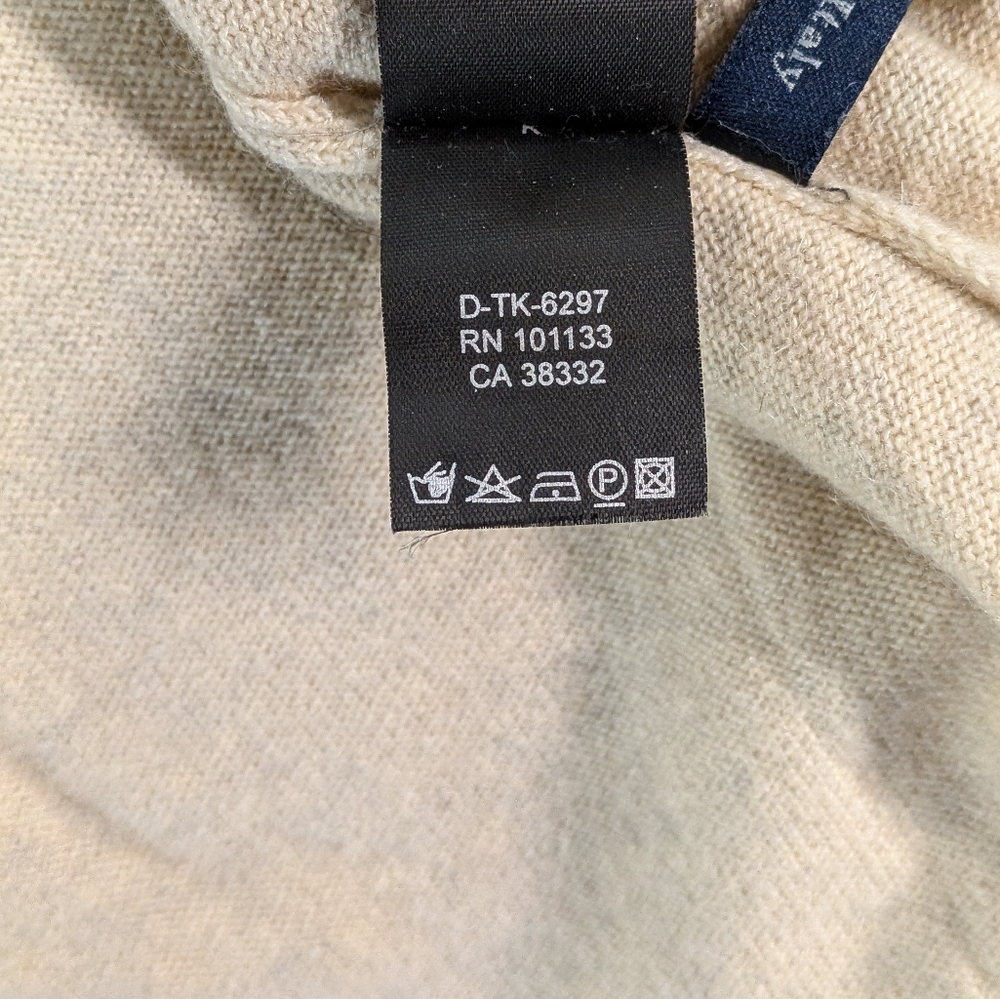 Cashmere Ermenegildo Zegna Stunning Zip Up Sweater. Luxury Item Men's XL - Picture 10 of 11